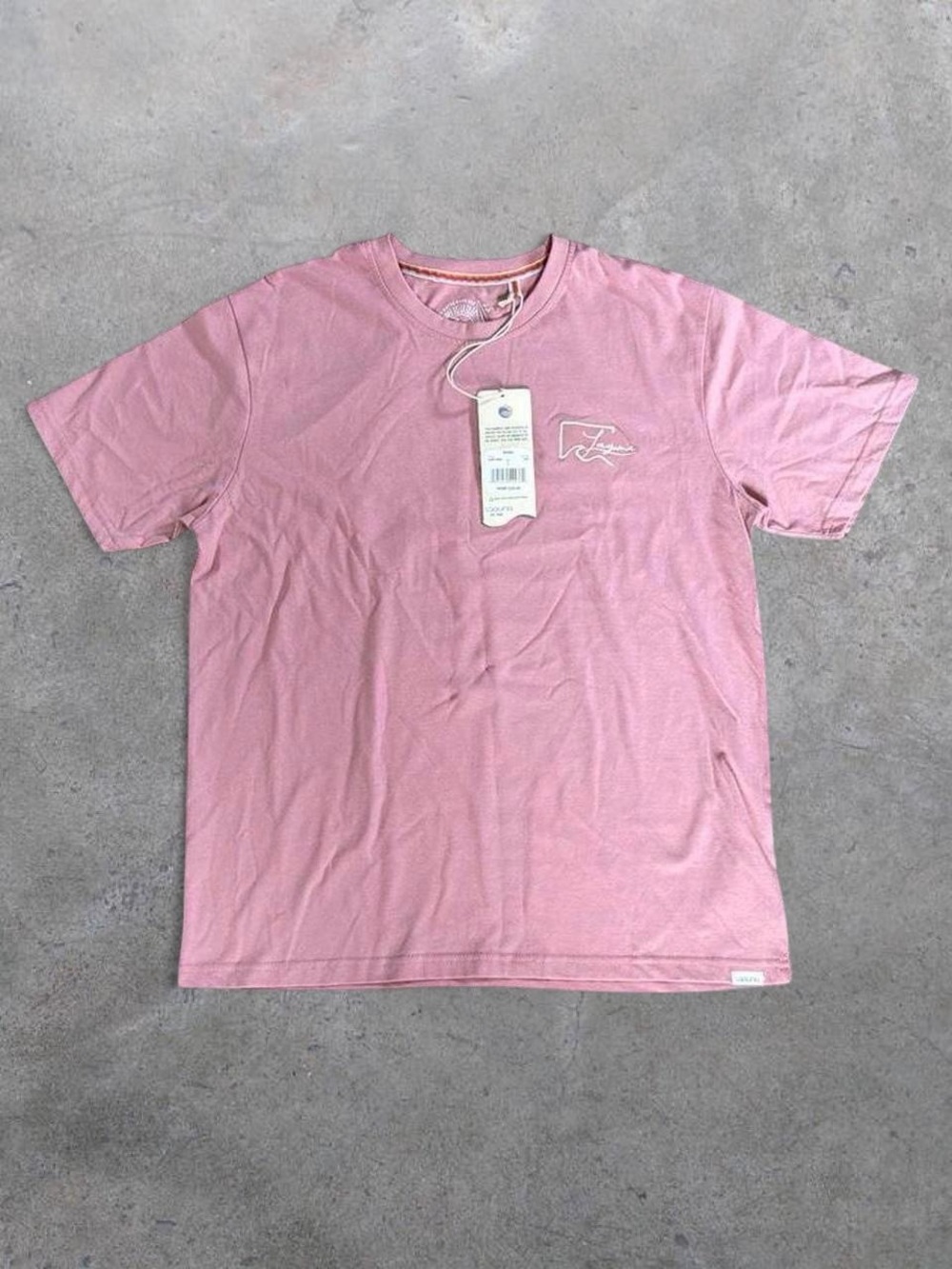 Laguna B Pink Short Sleeve Crew Tee
